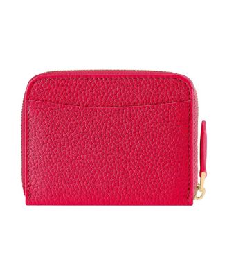 Small Leather Zip Wallet