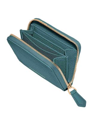 Small Leather Zip Wallet