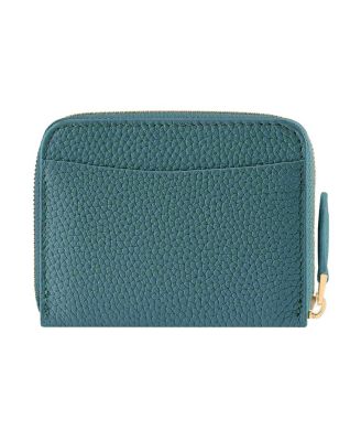 Small Leather Zip Wallet