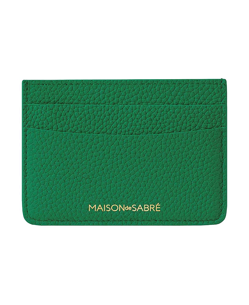 Maison De Sabre Leather Card Holder · S