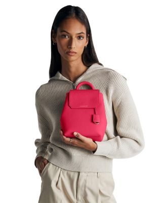 Mini Soft Leather Backpack