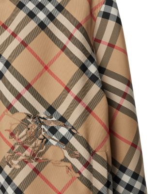 Hooded Cropped Reversible Jacket