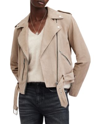 Suede Balfern Biker Jacket