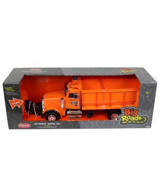  1/16 Big Farm Peterbilt Truck with Snow Plow - Ages 5-7