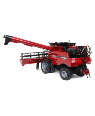  1/16 Big Farm Case IH Combine with Grain & Corn Heads 5-7 - Ages 5-7