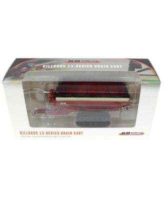  1/64 Killbros Red Grain Cart on Tracks 14 - Ages 5-7