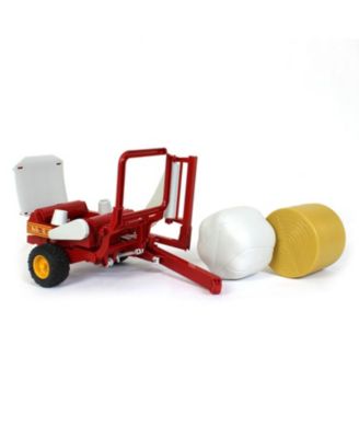  1/16 Bale Wrapper with an Unwrapped Bale and a Wrapped Bale Toy - Ages 5-7