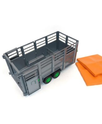  1/16 Livestock Trailer Vehicle with Cow 4+ - Ages 5-7
