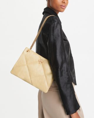 Small Kira Diamond Quilted Leather Shoulder Bag