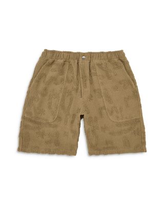 OAS - Cleo Nico Cotton Blend Textured Relaxed Fit 9" Shorts