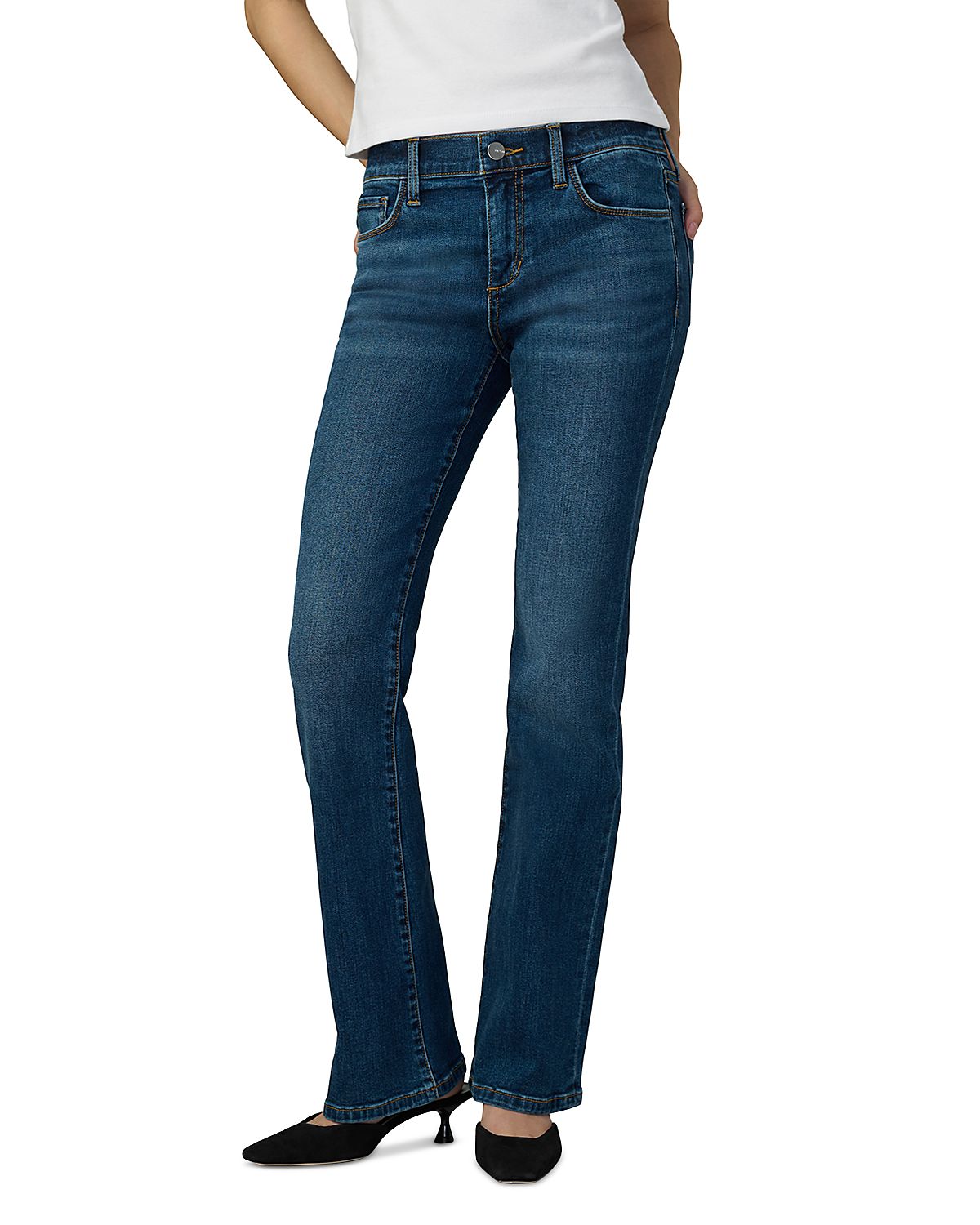 Joe's Jeans The Provocateur Mid Rise Petite Bootcut Jeans