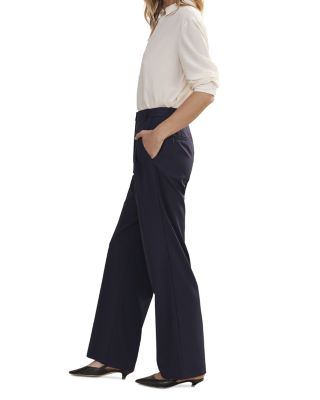 Jones Pleated Wool Pants