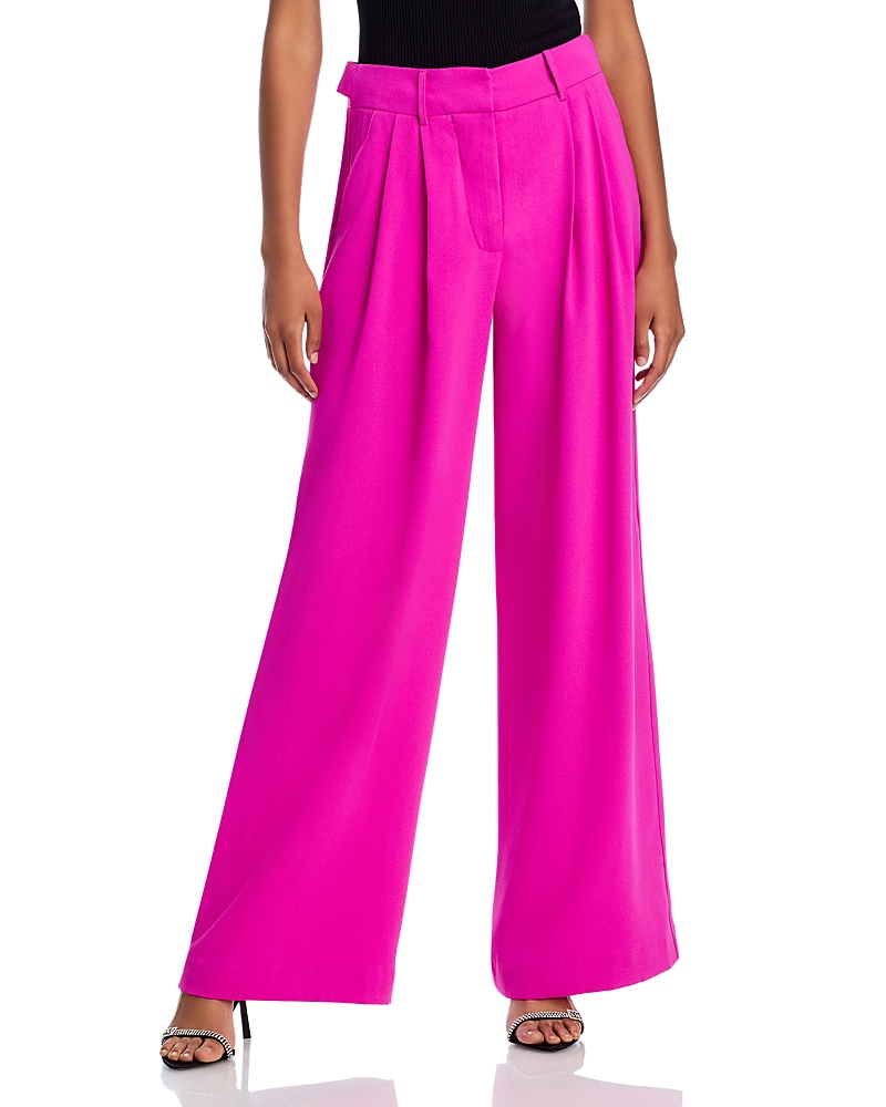 AQUA CREPE PANTS - EXCLUSIVE