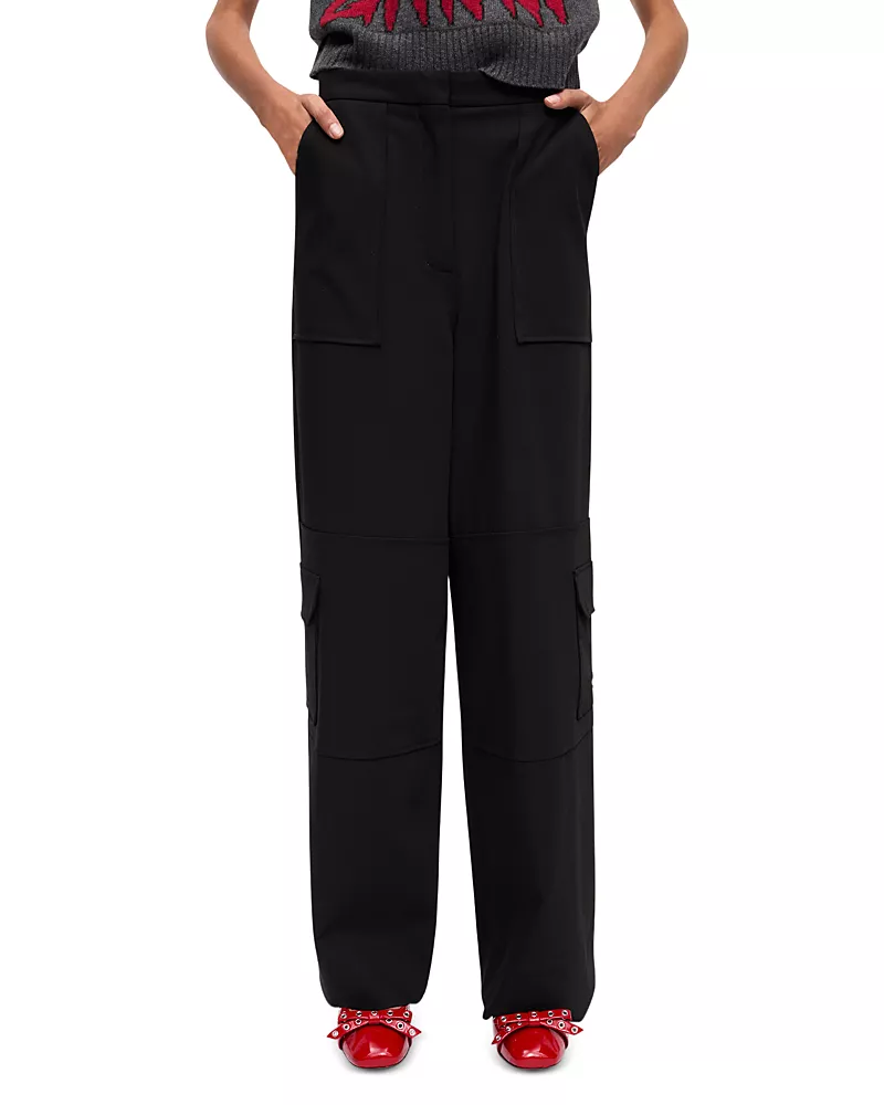 Ganni Twill Cargo Pants