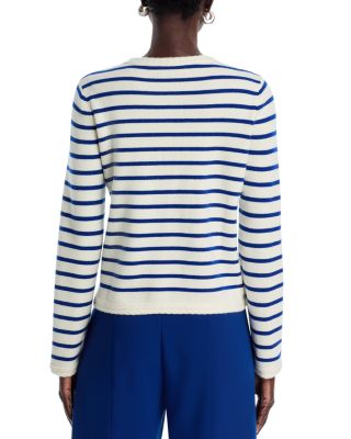 The Makena Striped Cardigan