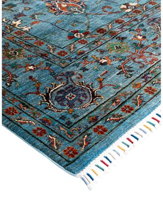 Bloomingdale's Tribal M1999 Area Rug, 9' x 11'10"