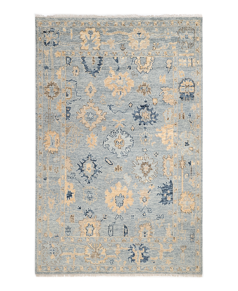 Timeless Rug Designs Solid Lagos Area Rug, 3' X 5' In Light/grey