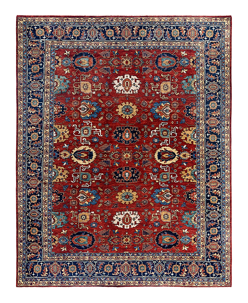Bloomingdale's Serapi M1999 Area Rug, 9' X 11'9 In Red