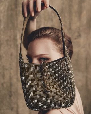  Le 5 A 7 Supple Baby Embellished Shoulder Bag