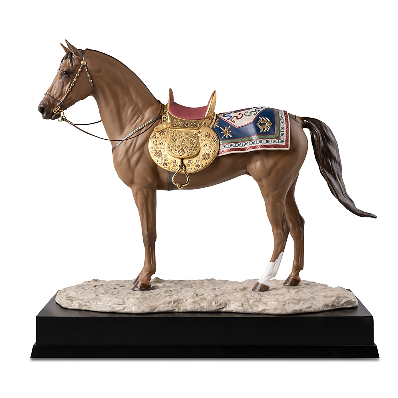 Lladrò Karabakh Limited Edition Horse Sculpture
