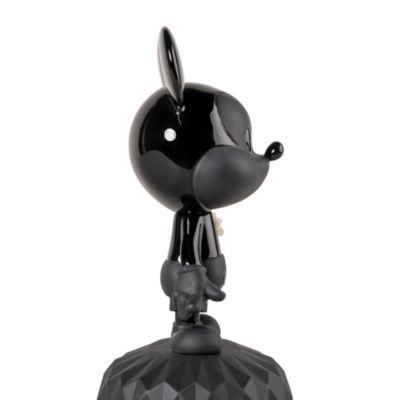 Total Black Mickey Mouse Sculpture