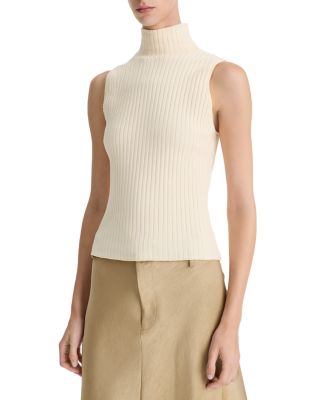 Vince - Ribbed Turtleneck Sweater Vest