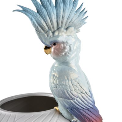 Cockatoo Vase