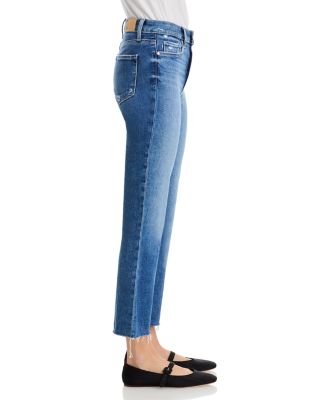 Collette Crop Flare Jeans in Magnolias