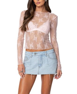 Edikted - Lise Sheer Lace Top
