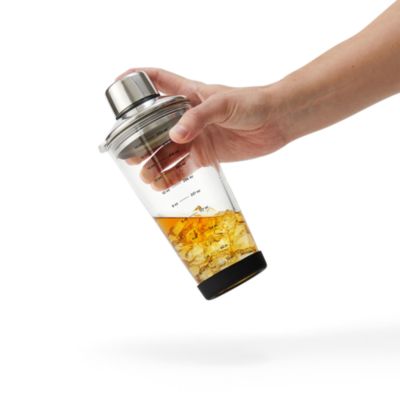 Glass 18 Oz Cocktail Shaker Bottle