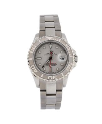 Pre-Owned Rolex - Oyster Perpetual Yacht-Master Automatic Watch in Stainless Steel and Platinum 29mm