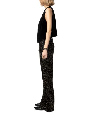 Emaux Velvet Noir Vest