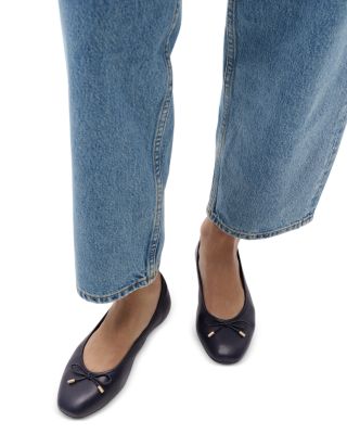 Women's Delicato Bow Soft Ballerina Flats