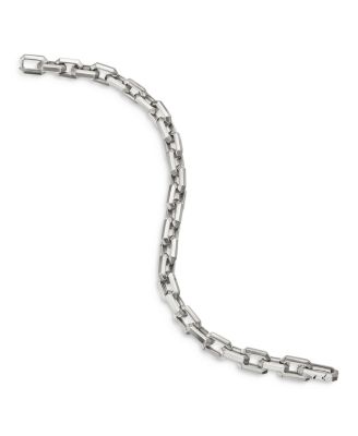 Men's Streamline&reg; Heirloom Chain Link Bracelet in Sterling Silver, 7.5mm