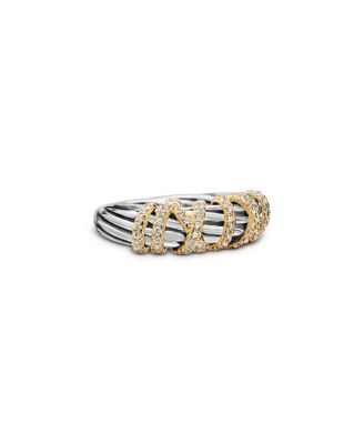 Helena Ring with Diamonds and 18K Gold