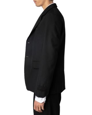 Vanilleh Raw Edges Straight Cut Blazer 