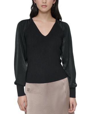 DKNY - Mixed Media Sweater