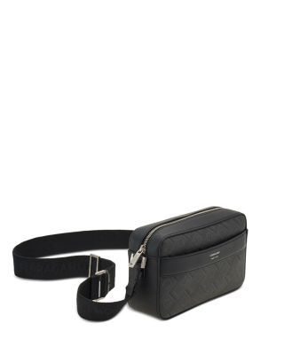 Monogram Canvas & Leather Crossbody Bag