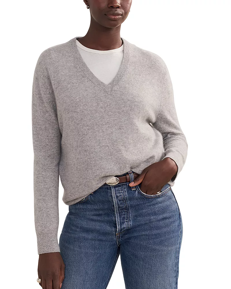 Jenni Kayne Flynn Cashmere V Neck Sweater