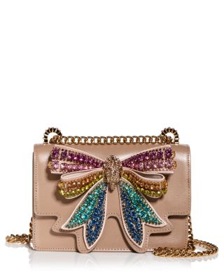 KURT GEIGER LONDON - Shoreditch Bow Embellished Shoulder Bag