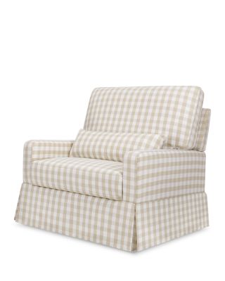 Crawford Pillowback Chair and a Half Comfort Swivel Glider