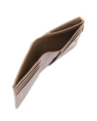 Small Intrecciato Leather Bifold Wallet