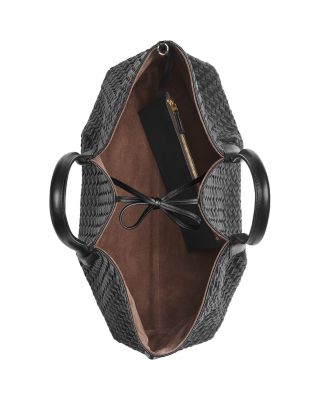 Pinacoteca Reversible Intrecciato Leather Tote