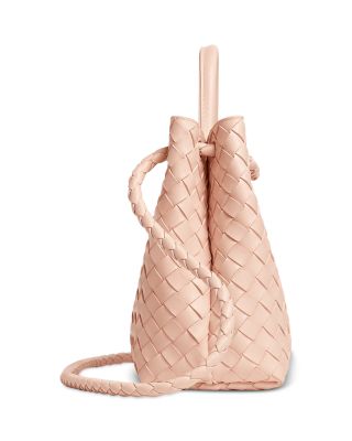 Medium Andiamo Intrecciato Leather Shoulder Bag