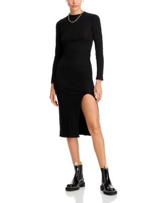 NSF Clothing - Cari Ribbed Midi Dress
