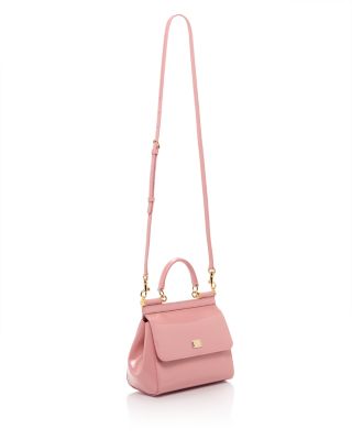 Patent Leather Top Handle Bag