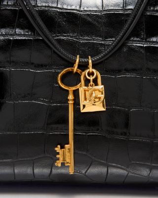 Marlene Croc Embossed Everyday Bag