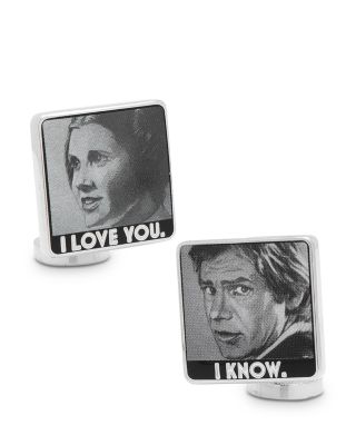 Cufflinks Inc - Star Wars I Love You I Know Cufflinks