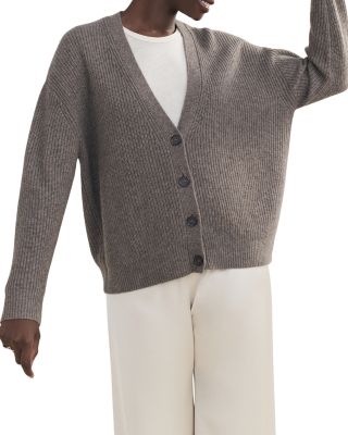 Cropped Cashmere Cocoon Cardigan