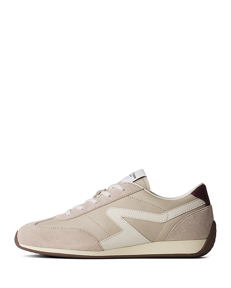 Rag & Bone Women's Retro Runner Slim Sneakers In Pebble